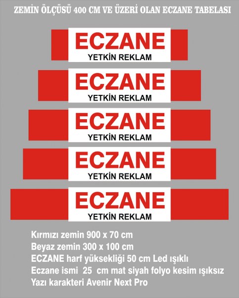 STANDART ECZANE TABELASI, İMALAT, MONTAJ, TAMİR, BAKIM, E PANO İMALATI, NÖBETÇİ ECZANE PANOSU.