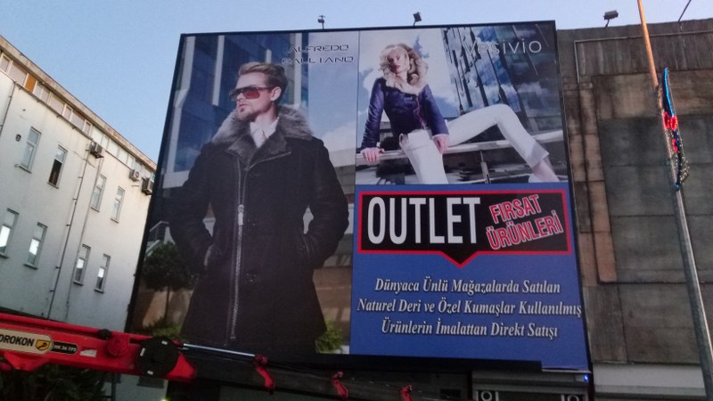 Kadıköy Reklam, Tabela, Afiş, Krom Harf